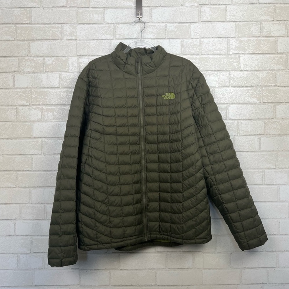 THE NORTH FACE THERMOBALL FULL ZIP Green JACKET